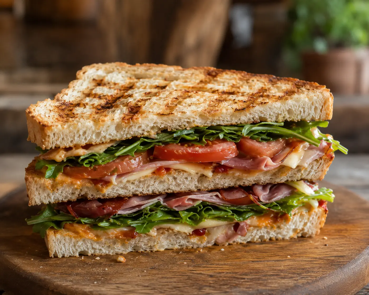 Freshly made Geppetto sandwiches