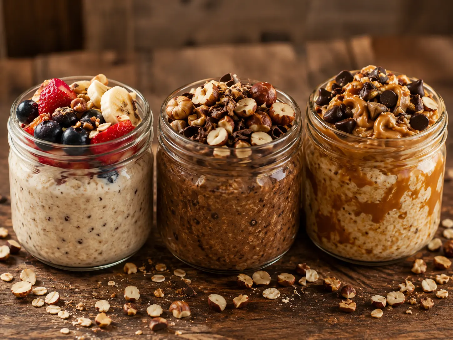 Healthy overnight oats